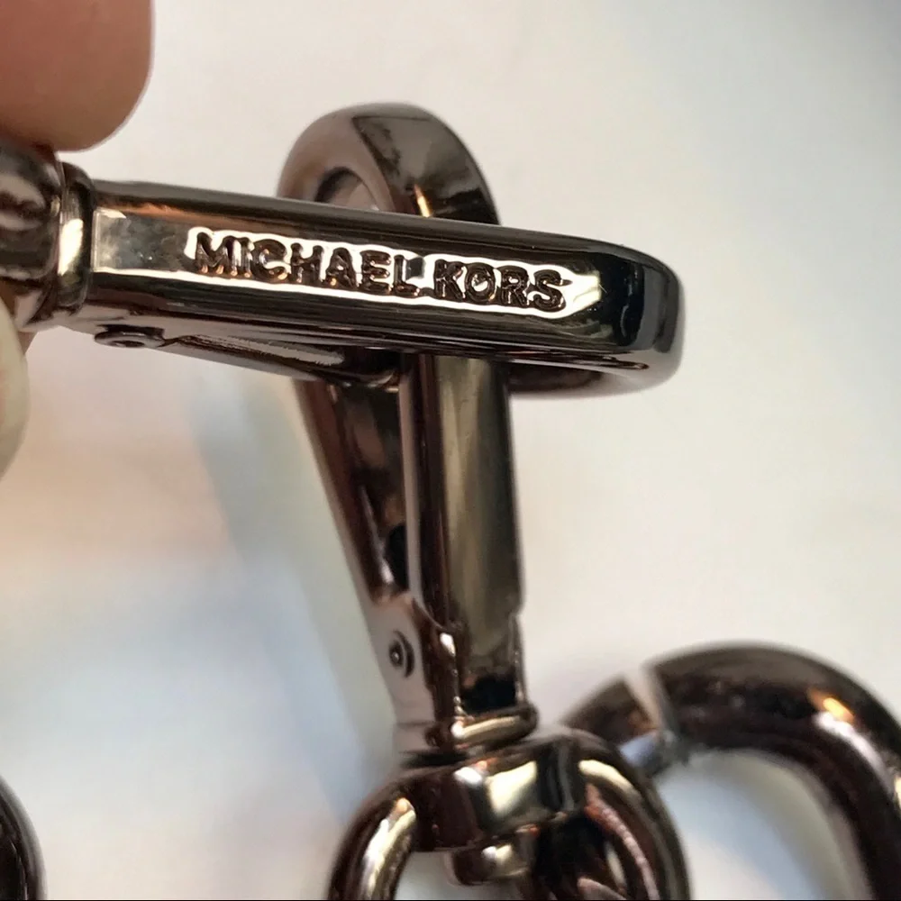 Michael Kors Chain and Leather Belt